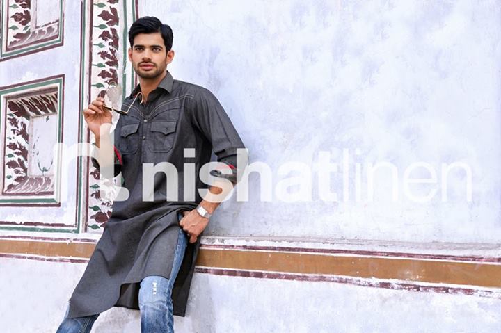 Naqash by Nishat Linen latest Men wear Kurta Collection