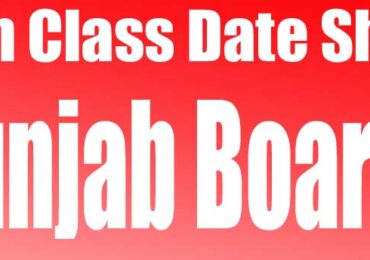 Punjab board 10th class date sheet