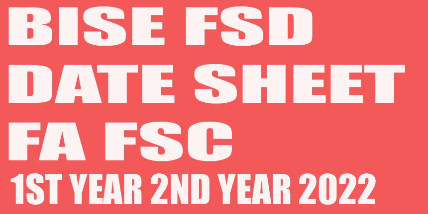 fsd board date sheet FA FSC 2022